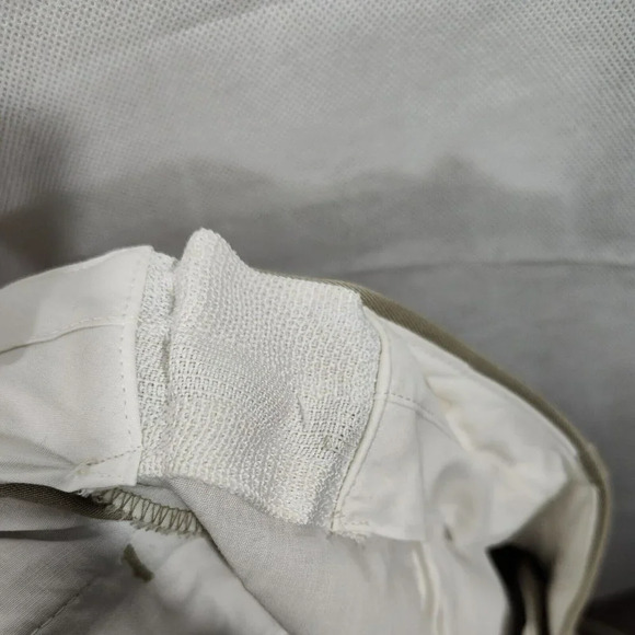 Roundtree and Yorke Khaki Chino Pants Men Size 38 x 29 Comfort Waist Straight - Picture 8 of 9